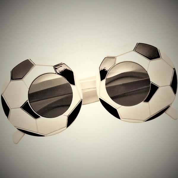 Fußball Fan Brille  - VE 12  Fußball Fan Brille  - VE 12